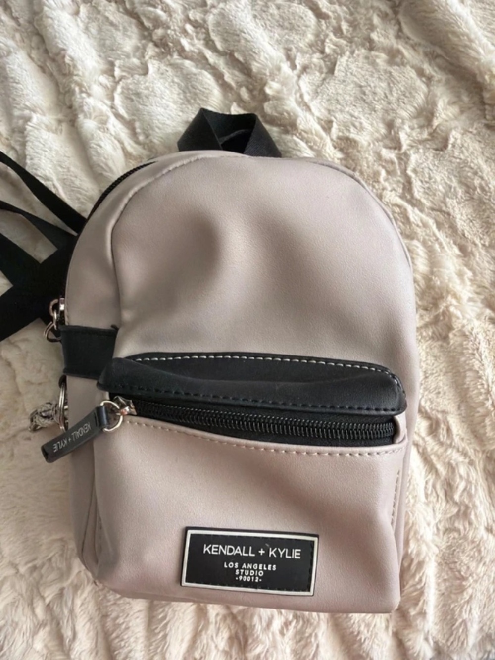 Kendall + Kylie small backpack style purse